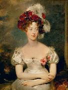 Sir Thomas Lawrence, Portrait of Princess Caroline Ferdinande of Bourbon-Two Sicilies, Duchess of Berry.